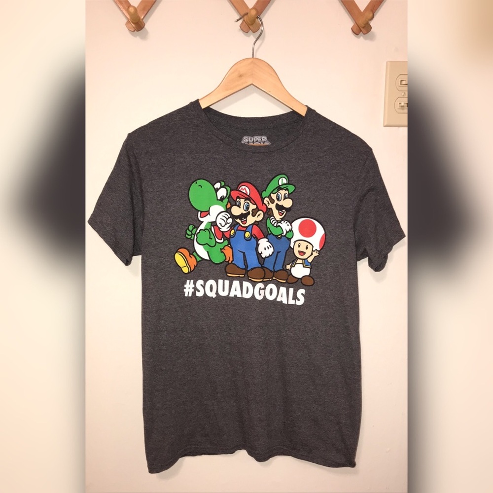 super mario bro’s #squadgoals tee